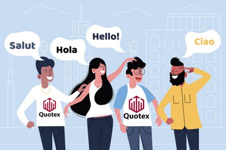 Quotex flersproget support