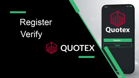 Como registrar e verificar conta na Quotex