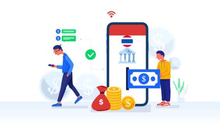 Vklad peňazí do Quotexu prostredníctvom thajských bankových kariet (Visa / MasterCard), banky (Bank of Thailand, Thailand QR banking), elektronických platieb (Perfect Money, Promptpay) a kryptomien