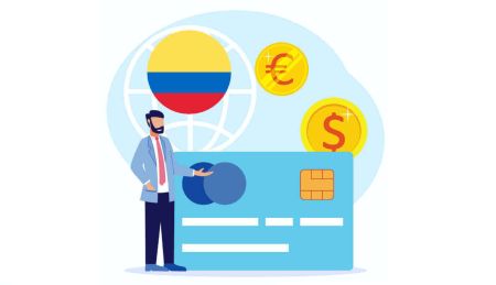 הפקד כסף ב-Quotex באמצעות כרטיסי בנק של קולומביה (ויזה / מאסטרקארד), תשלומים אלקטרוניים (Perfect Money, Efecty, Movilred, PSE, Puntored, Baloto, Exito) ומטבעות קריפטו
