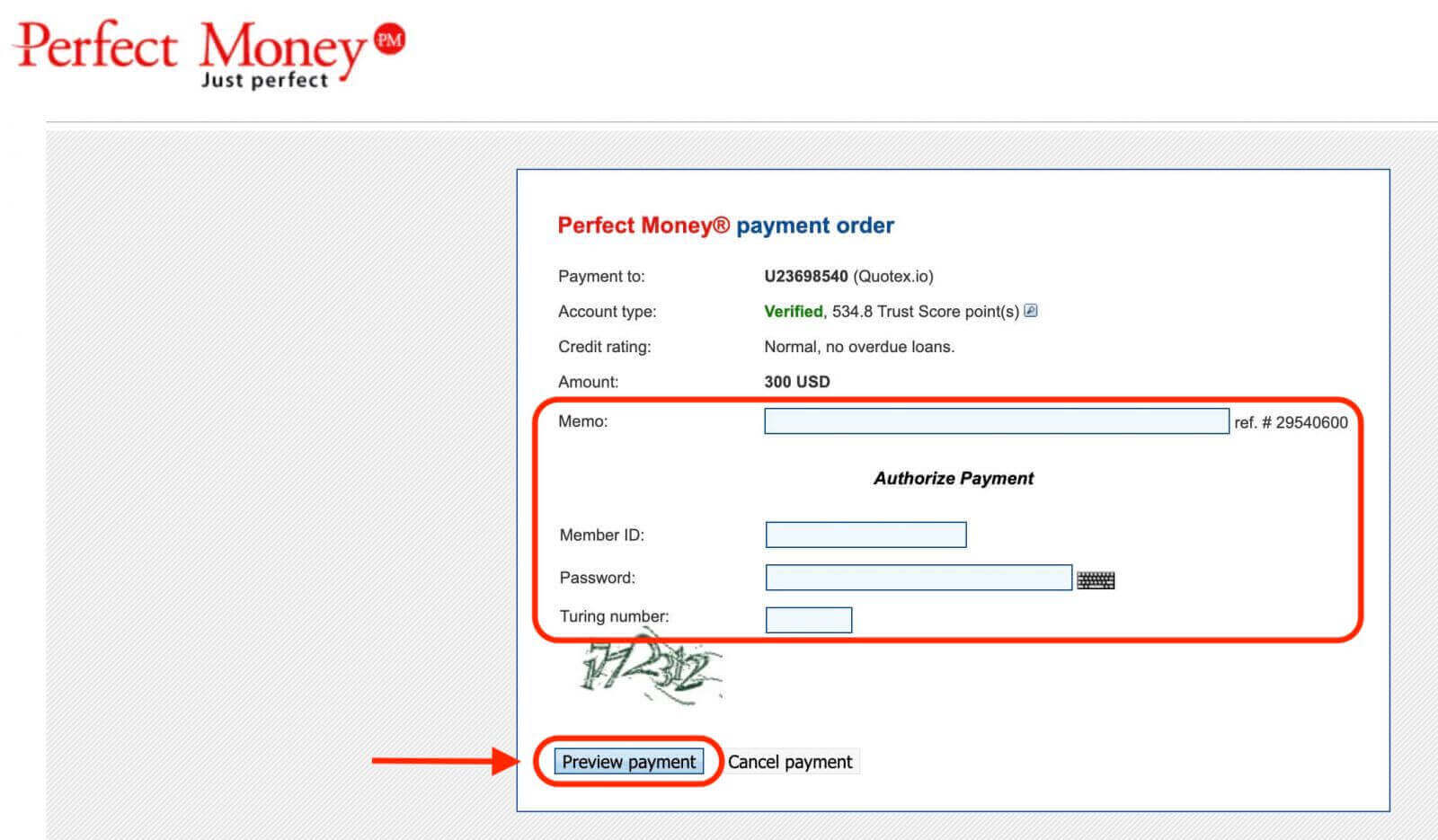Deposit Money on Quotex from South Korea Banks Transfer, E-payments (Perfect Money) and Cryptocurrencies