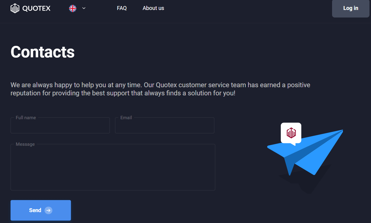 How to Contact Quotex Support How to Contact Quotex Support