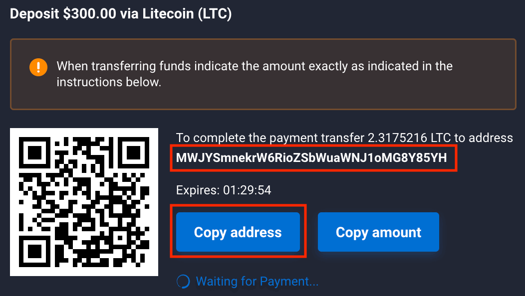 Momwe Mungasungire Ndalama ndi Cryptocurrency mu Quotex Momwe Mungasungire Ndalama ndi Cryptocurrency mu Quotex
