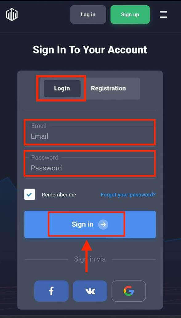 How to Login and Deposit Money in Quotex How to Login and Deposit Money in Quotex