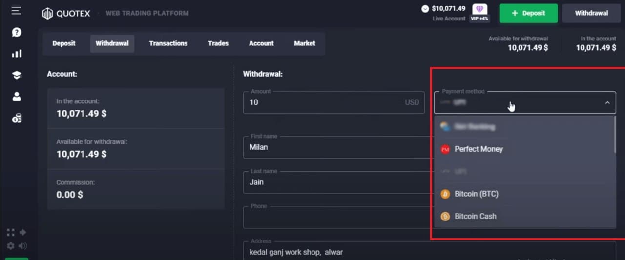 How to Open Account and Withdraw Money from Quotex How to Open Account and Withdraw Money from Quotex