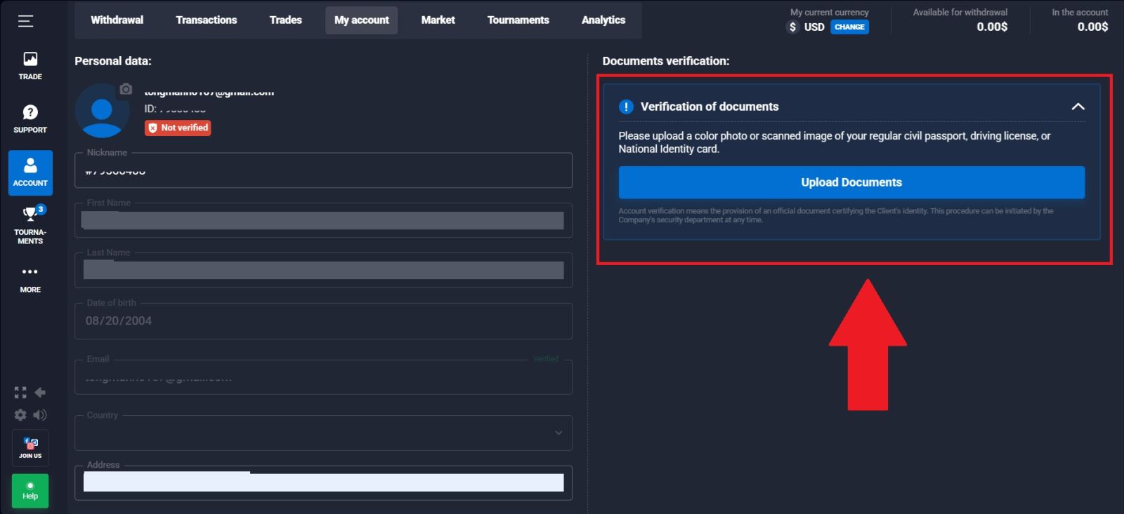 Vérification de compte Quotex 2026 : guide KYC étape par étape, documents et délai d'approbation