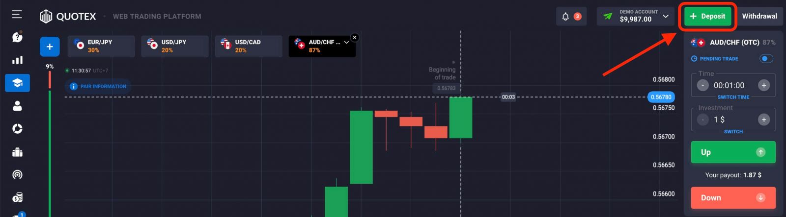 Quotex Deposit le ho ntša Chelete Egepeta Quotex Deposit le ho ntša Chelete Egepeta