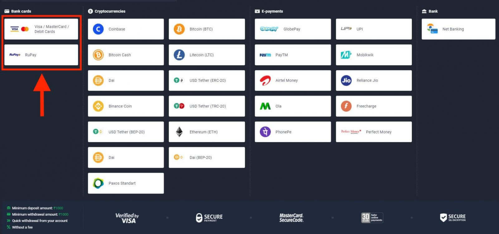 Quotex Hindistan'da Para Yatırma ve Çekme Quotex Hindistan'da Para Yatırma ve Çekme