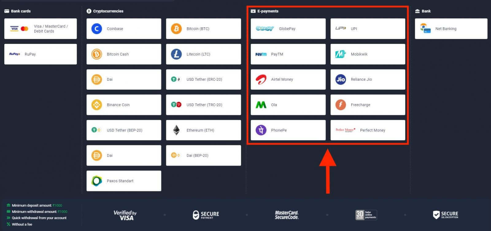Quotex Hindistan'da Para Yatırma ve Çekme Quotex Hindistan'da Para Yatırma ve Çekme