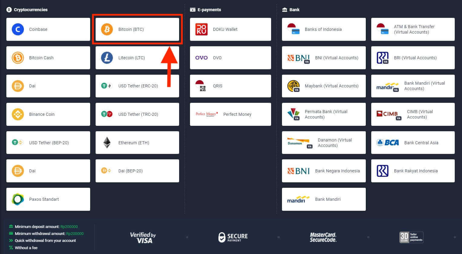Quotex ฝากและถอนเงินในอินโดนีเซีย Quotex ฝากและถอนเงินในอินโดนีเซีย