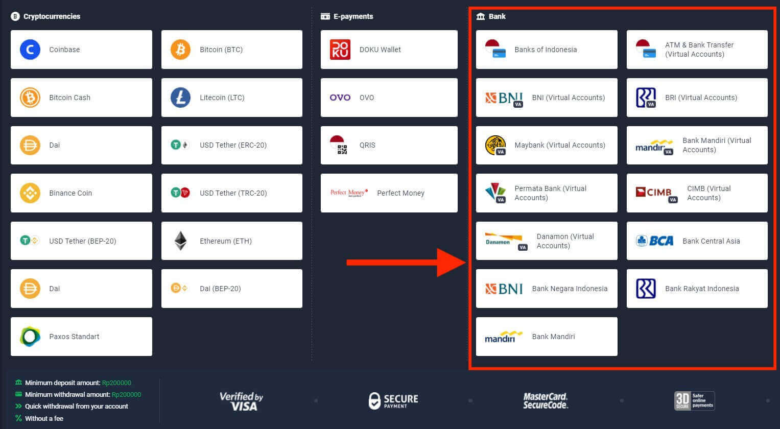 Quotex ฝากและถอนเงินในอินโดนีเซีย Quotex ฝากและถอนเงินในอินโดนีเซีย